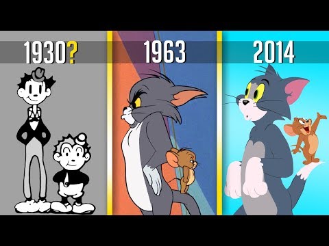 Видео: КАК МЕНЯЛИСЬ ТОМ И ДЖЕРРИ ЗА ГОДЫ???  Эволюция мультфильмов!