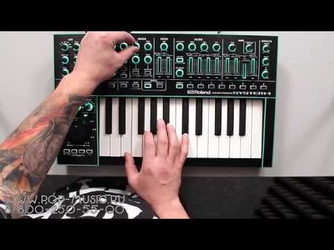 Видео: Синтезатор ROLAND SYSTEM-1