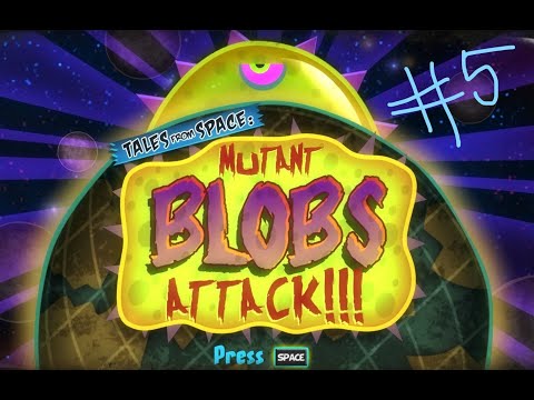 Видео: Голодный слизень в игре: Tales From Space: Mutant Blobs Attack #5