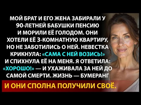 Видео: Они морили бабушку голодом ради денег и квартиры в Москве  Вот что случилось с ними потом