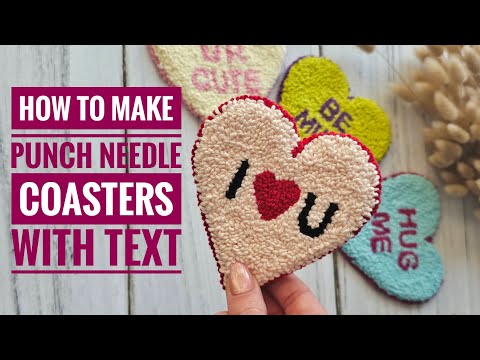 Видео: Как сделать подставку под стакан с иголкой и надписями. Подставки "История любви" от mimirugs.