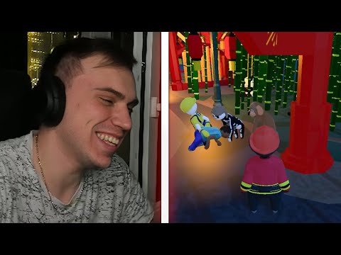 Видео: САМАЯ СМЕШНАЯ ИГРА В HUMAN FALL FLAT | KISHKI ROFLS