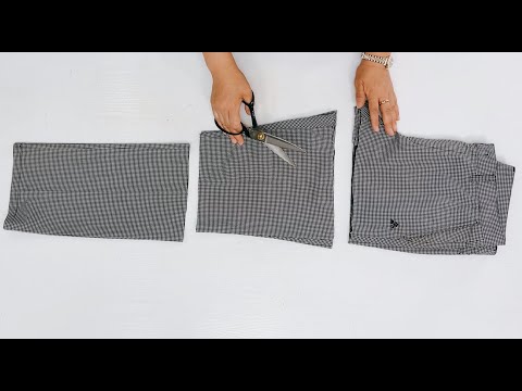 Видео: Не выбрасывайте отремонтированные брюки, которые вы не сможете носить | Слушай, я не жалею об этом.