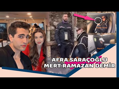 Видео: Афра и Мерт улыбнулись, выходя вместе из дома: «Детали вас удивят!»