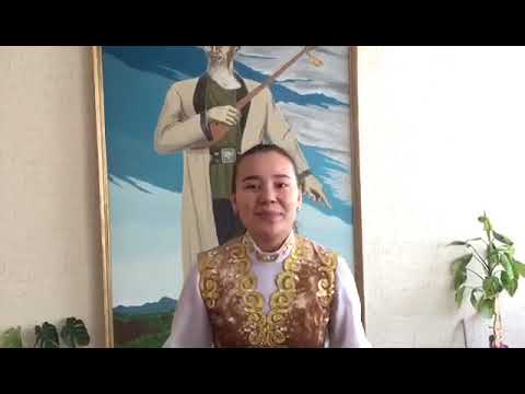 Видео: Молдахметова Карина. Темірхан Медетбек "Тәуелсізбін" өлеңі!