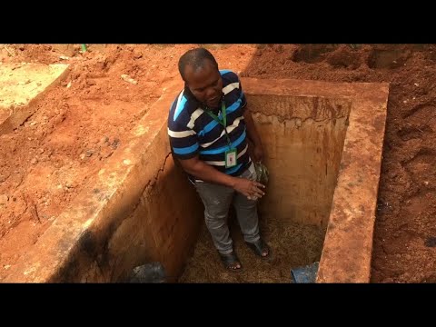 Видео: Биодигестерный фильтр без запаха, не требующий откачки после установки.