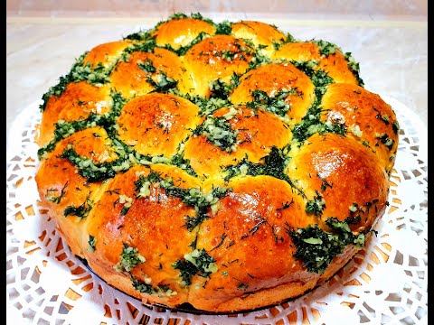 Видео: Пампушки  на сыворотке с чесноком и укропом. (к борщу и не только)