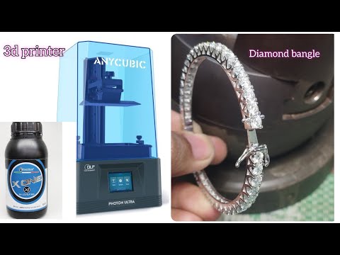 Видео: Ювелирные изделия для литья по выплавляемым моделям с помощью3D-принтера PhotonUltraи смолы Bluecast