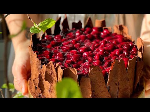 Видео: Торт Чёрный лес