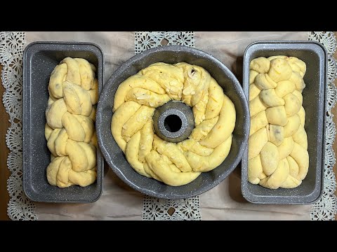 Видео: Красиви козунаци за Великден 13 (easter bread) #cooking #easterbread  #dough #козунак #пекарь #тесто
