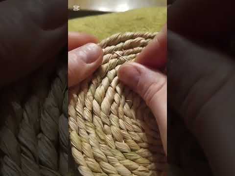 Видео: МК салфетки из листьев кукурузы.#плетение #diy #плетениеизтравы#сделайсам #handmade #салфетки