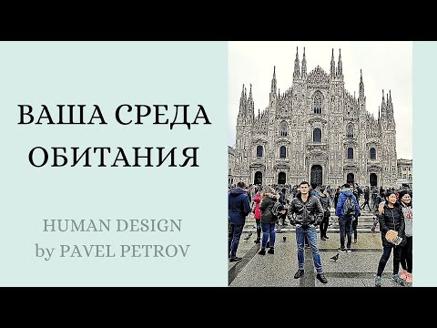 Видео: Среда обитания. Дизайн Человека