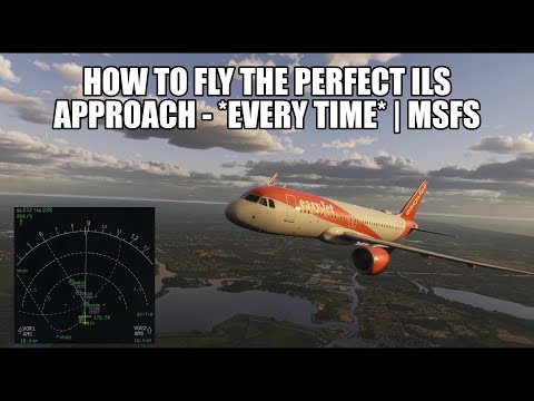 Видео: Исправление ошибок снижения Airbus A320: идеальный заход на посадку по глиссаде ILS каждый раз | ...