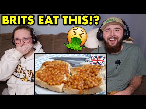 Видео: Реакция американцев на 10 британских блюд, которые сбивают с толку остальной мир!