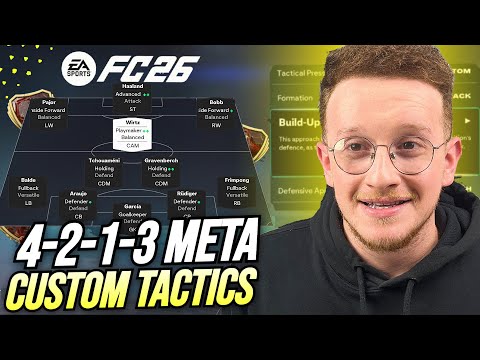 Видео: *ПОСТ ПАТЧ* Лучшие пользовательские тактики META 4213 в EA FC 26!
