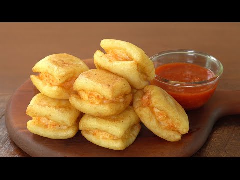 Видео: Попробуйте завернуть креветки с картофелем вместо хлеба :: Хрустящая Картошка Менбоша