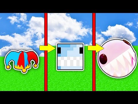 Видео: КАК МЕНЯЛСЯ ПУЗЫРЁК ИЗ ЦИФРОВОГО ЦИРКА И ЕГО ЖИЗНЕННЫЙ ЦИКЛ В МАЙНКРАФТ ЭВОЛЮЦИЯ MINECRAFT