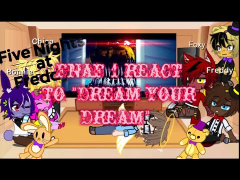 Видео: Fnaf 1 + Henry react to "Dream your dream" / Фнаф 1 и Генри реагируют на "Dream your dream" |Ru/Eng|
