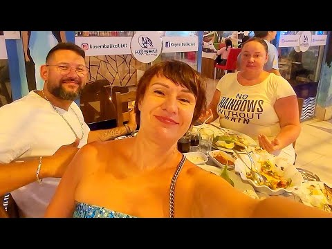 Видео: Отдыхаем весело и вкусно | Балык базар в Аланьи | Самая вкусная рыба | Хорошая компания это главное