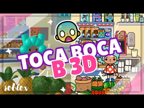 Видео: 🤹‍♀️TOCA BOCA В 3D ~ toca life world в роблокс // Dora Carter