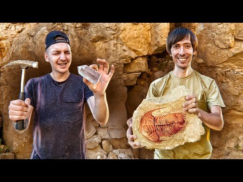 Видео: БЛОГЕР vs ГЕОЛОГ кто НАЙДЕТ больше ОКАМЕНЕЛОСТЕЙ?