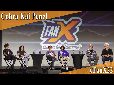Видео: Панель «Кобра Кай» — Полная панель/вопросы и ответы — Salt Lake FanX 2022