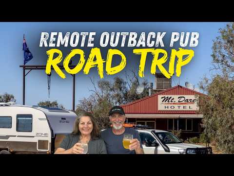 Видео: Преодолевая 800 км красной грязи в глубинке: самый отдалённый паб Австралии | Dalhousie Springs |...