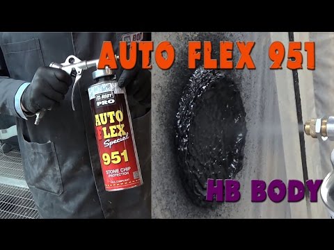 Видео: Антигравий HB BODY Auto Flex 951. 80% каучука!