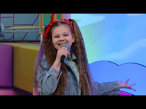 Видео: ☀️С добрым утром, малыши! Анастасия Селезнева в гостях у Хрюши и Антона