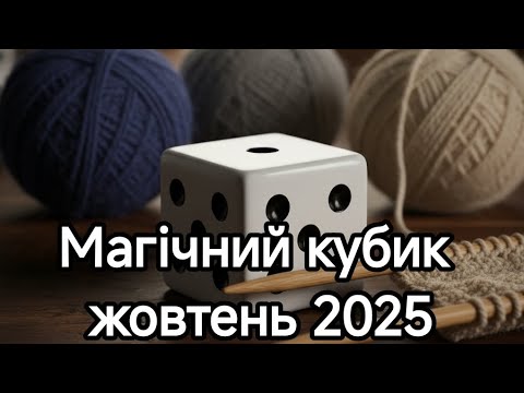 Видео: Як пов'язала цього тижня 🍁☔🧶🙌#магічний_кубик_жовтень_2025