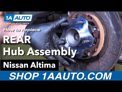 Видео: Как заменить заднюю ступицу в сборе Nissan Altima 02-06