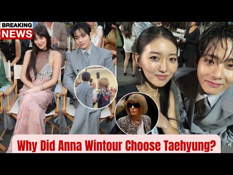 Видео: Скрытая причина, по которой Анна Винтур выбрала Тэхёна для Vogue World 2025!