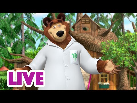 Видео: 🔴 ПРЯМОЙ ЭФИР! LIVE Маша и Медведь 👱‍♀️🐻 Однажды в лесу 🤪🌳👀