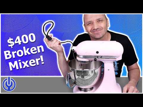 Видео: Я купил сломанный миксер KitchenAid! Давайте попробуем его починить!