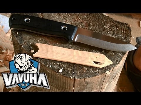 Видео: Нож TRC Bushcraft ELMAX. Обзор и тест. Часть 1.