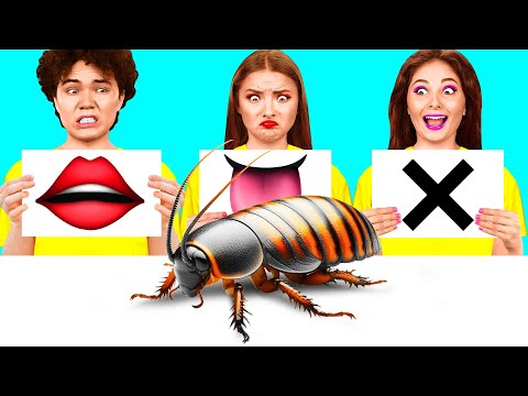 Видео: Откуси Лизни или Ничего Челлендж | Битвы с Едой от GoFun Challenge