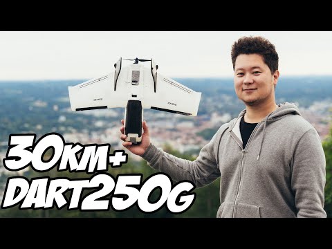 Видео: ☀ Как ставятся FPV рекорды. 30км+ на маленьком РУ самолёте + тест Tango2 [ZoHD Dart250G LR Record]