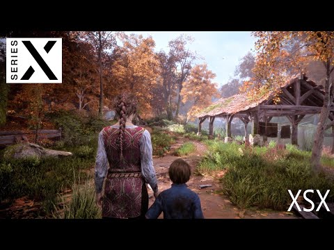 Видео: Сравнение A Plague Tale: Innocence на Xbox Series X VS Xbox One X после апгрейда - патча - [4K/60]