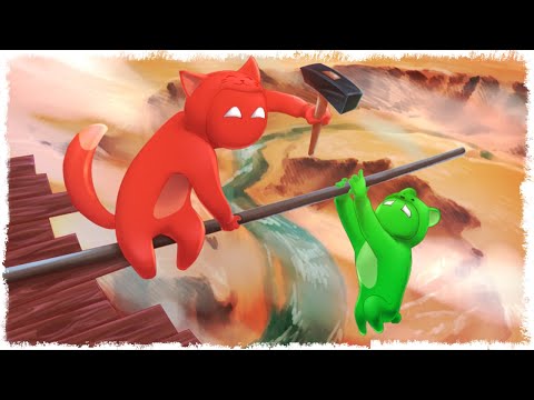 Видео: НЕ ДЕЛАЙ ЭТОГО!!! УГАР В НОВОМ GANG BEASTS!!!