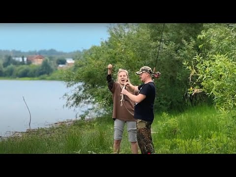 Видео: Рыбалка с семьей, на реке Уень под Новосибирском, 18 августа 2024