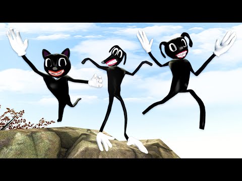 Видео: Мультяшный Кот: Рэгдолл Прыжки и Падения [GMOD] - Серия 51