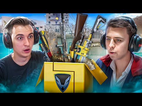 Видео: ИГРАЕМ с ТЕМ ЧТО ВЫПАДЕТ из КЕЙСА в Warface ft. Дино