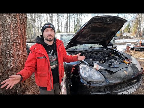 Видео: Трактористы оживляют Porsche Cayenne за 250т.р.! Оно заведется и поедет?!