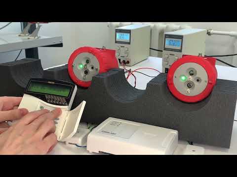 Видео: Подключение извещателей пожарных пламени Феникс ИК/УФ ИП-329/330-1-1 к ППКП БОЛИД в адресный шлейф.