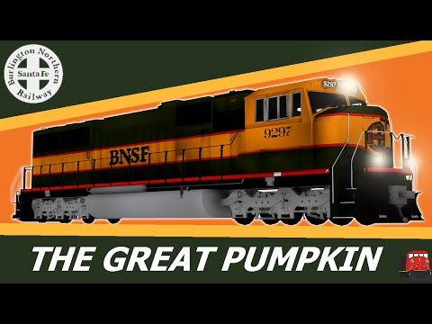 Видео: «Великая тыква» BNSF — BNSF 9297 / BNSF 1474