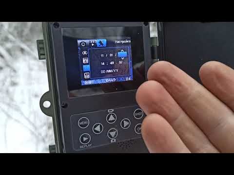 Видео: Фотоловушка НС802А. Самая, простая в настройке. Часть 1.