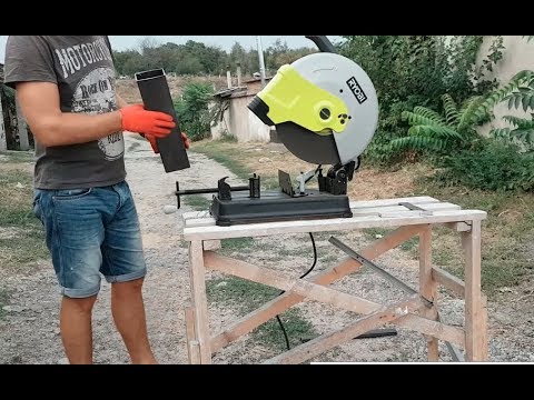 Видео: Пила монтажная RYOBI (распаковка,испытание)