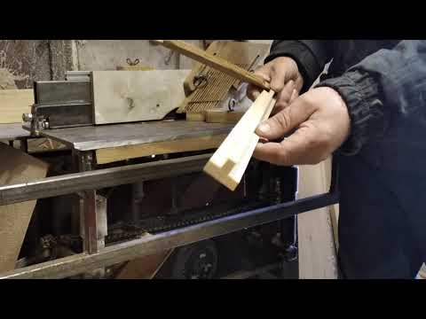 Видео: Выборка четверти под рамки для верхней обвязки ульев из ЭППС