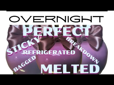 Видео: Насколько заранее можно приготовить карамельные яблоки?