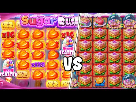 Видео: SUGAR RUSH vs SUGAR SUPREME БИТВА СЛОТОВ кто ПЕРВЫЙ ДАСТ ЗАНОС